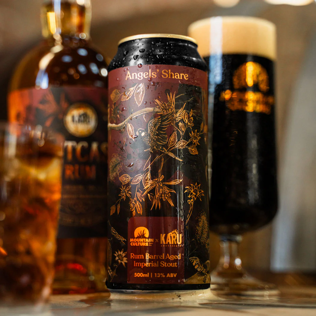 Angels' Share (x Karu Distillery) - Rum Barrel Aged Imperial Stout - Image 2
