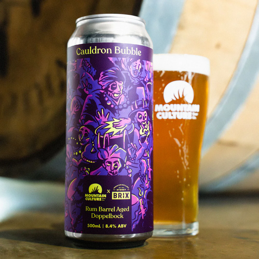 Cauldron Bubble (x Brix Distillers) - Rum Barrel Aged Doppelbock - Image 2