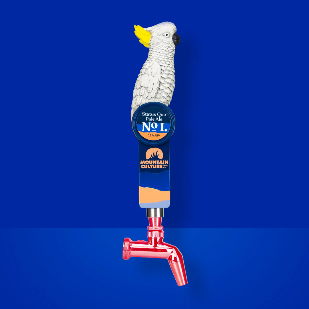 Limited Edition Cockatoo Tap Handle - Image 2