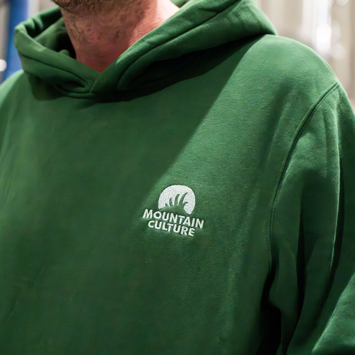 Mountain Culture Hoodie - Forest Green - Image 2