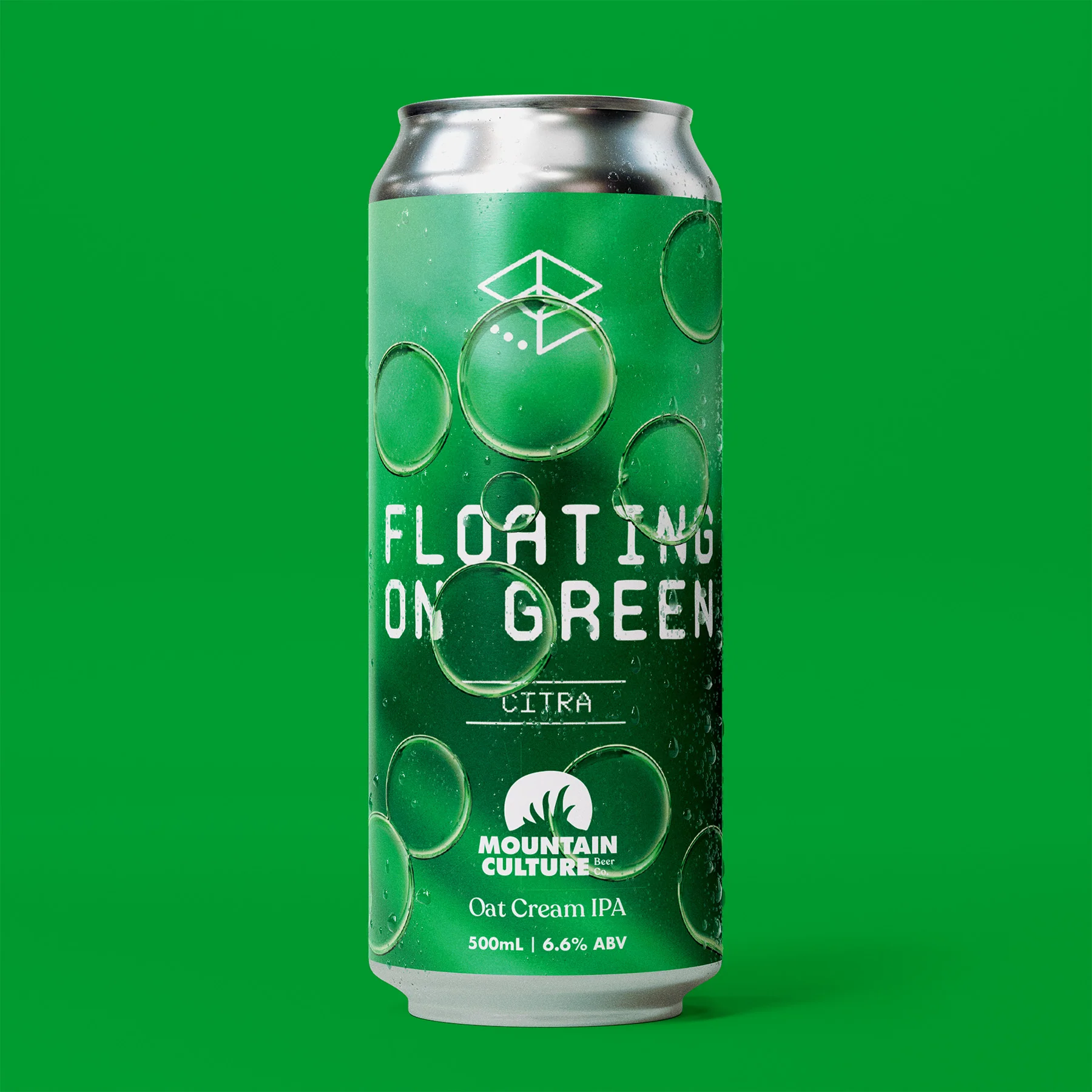Floating On Green: Citra - Oat Cream IPA