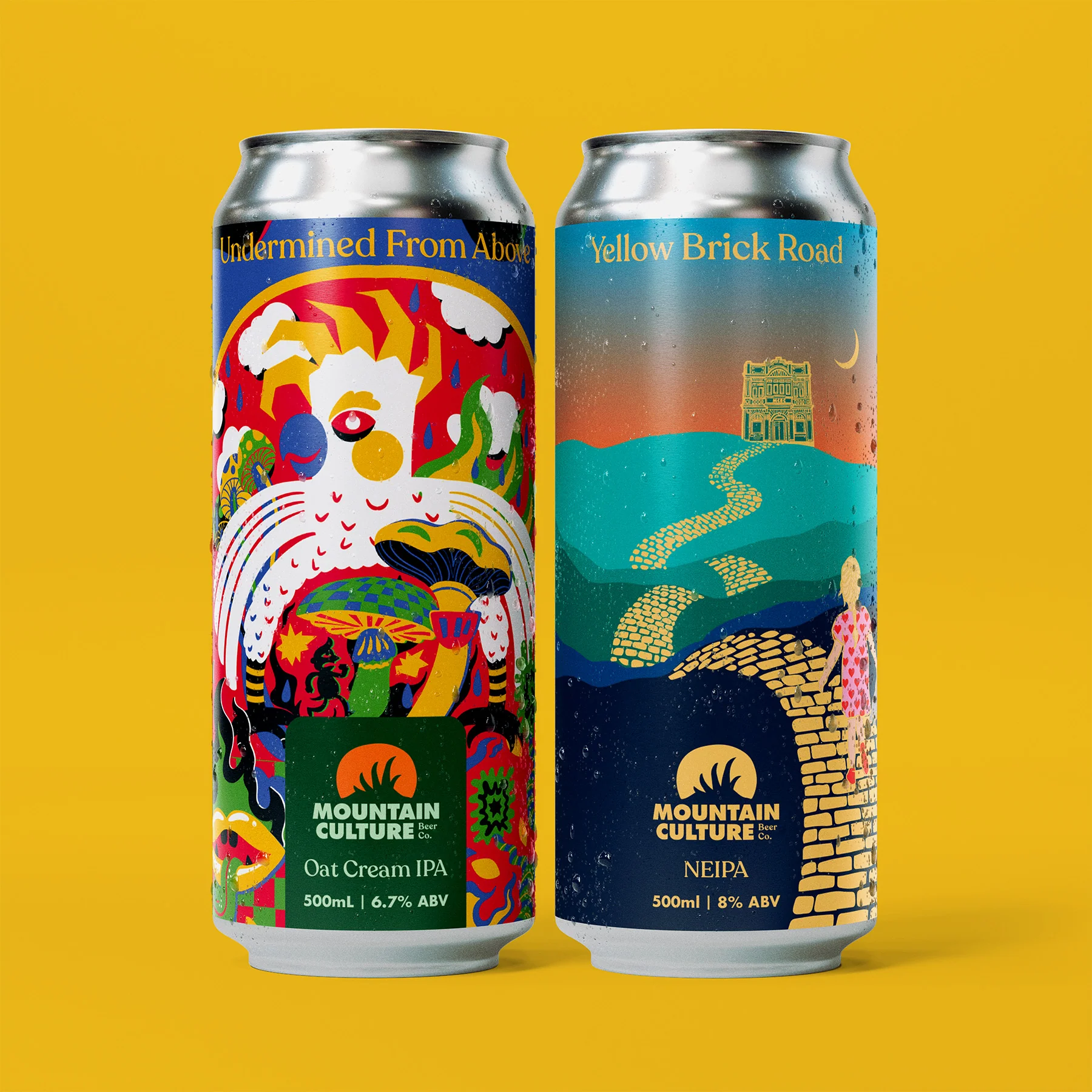 Mixed Packs - Undermined From Above & Yellow Brick Road