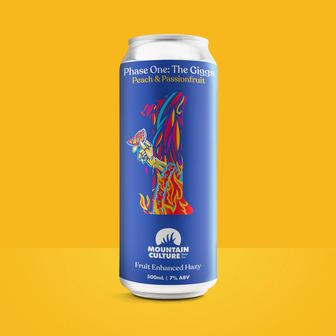 Phase One: The Giggs - Fruit Enhanced Hazy (Peach & Passionfruit)