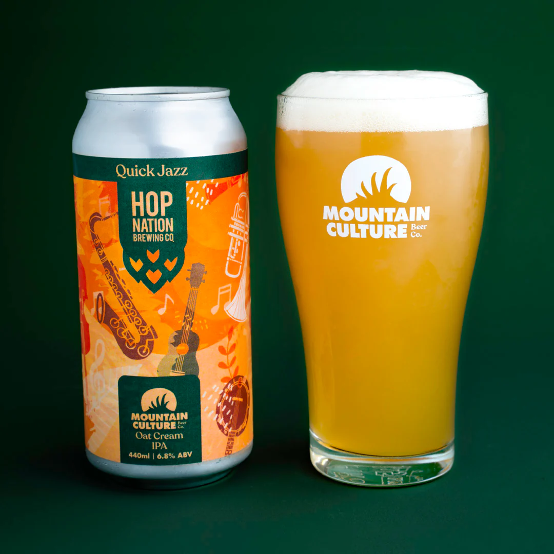 Quick Jazz (Hop Nation x MCBC) - Oat Cream IPA - Image 2